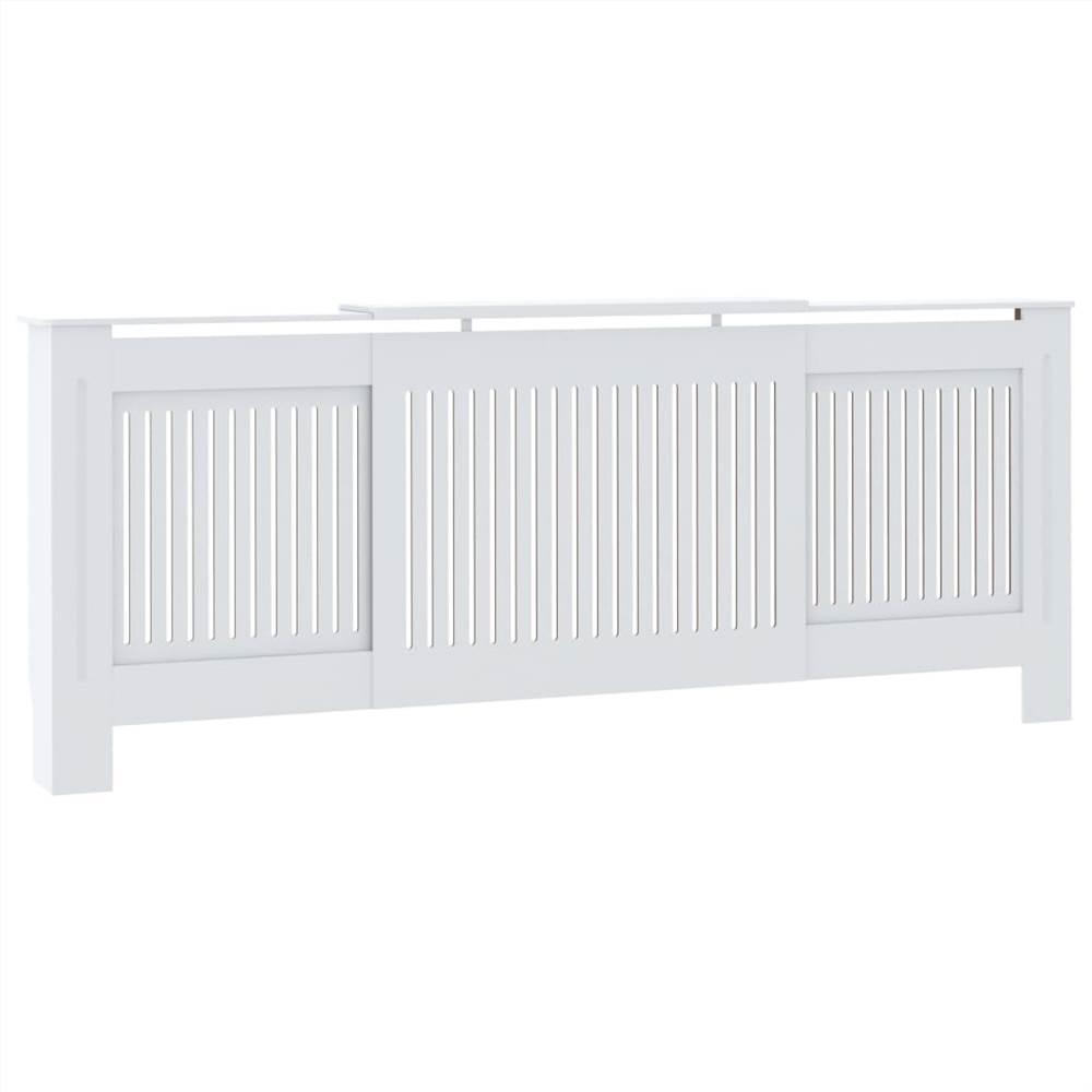 Best Pirce π MDF Radiator Cover White 205 cm π 15 MDF Radiator Cover White 205 cm