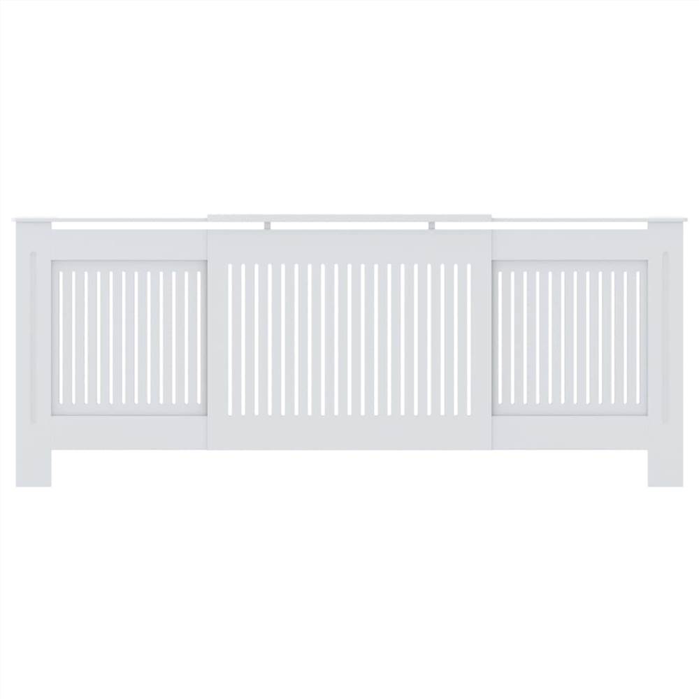 Best Pirce π MDF Radiator Cover White 205 cm π 16 MDF Radiator Cover White 205 cm