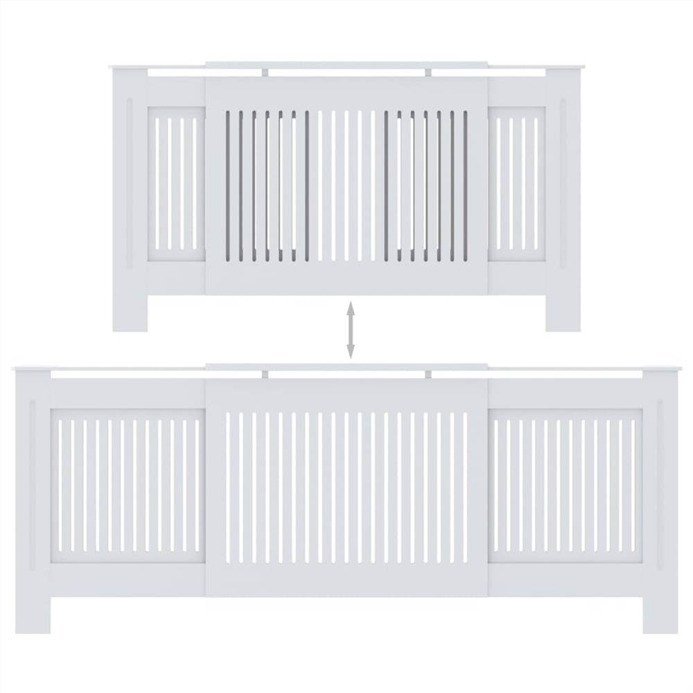 Best Pirce π MDF Radiator Cover White 205 cm π 18 MDF Radiator Cover White 205 cm
