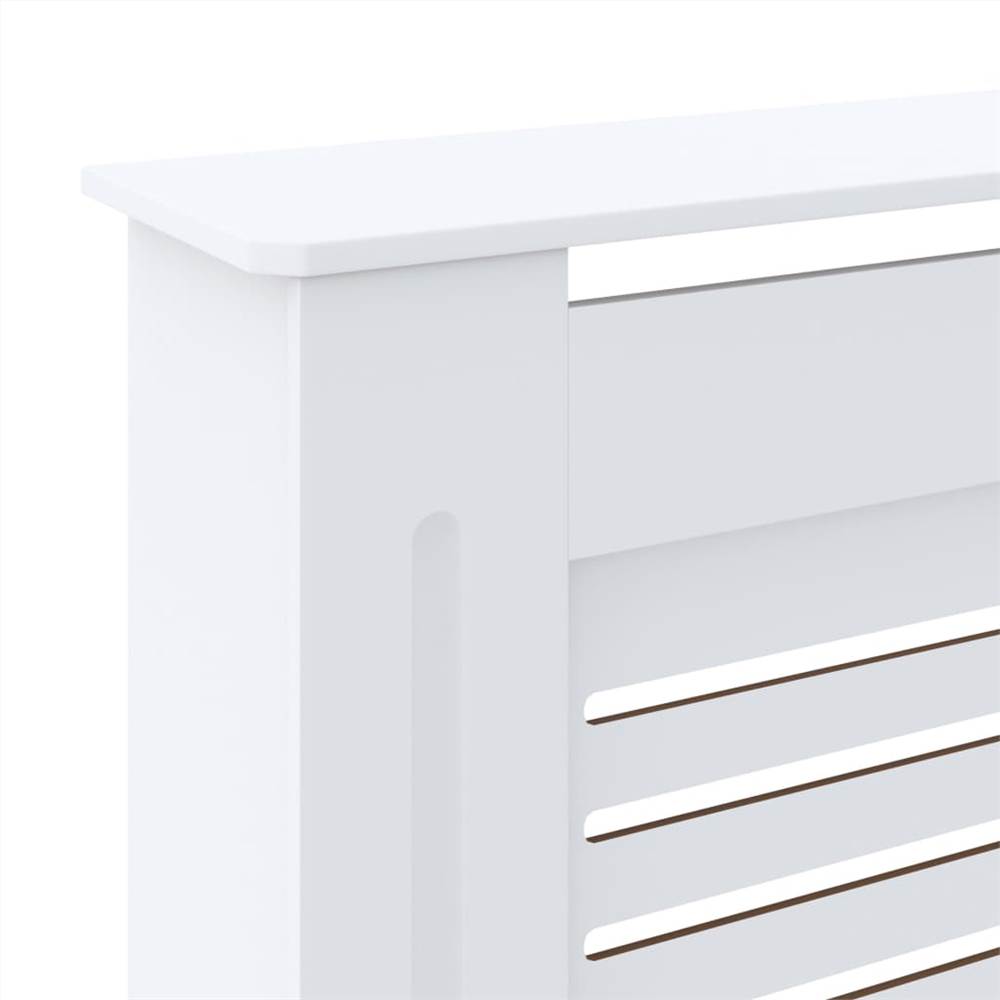 MDF Radiator Cover White 205 cm