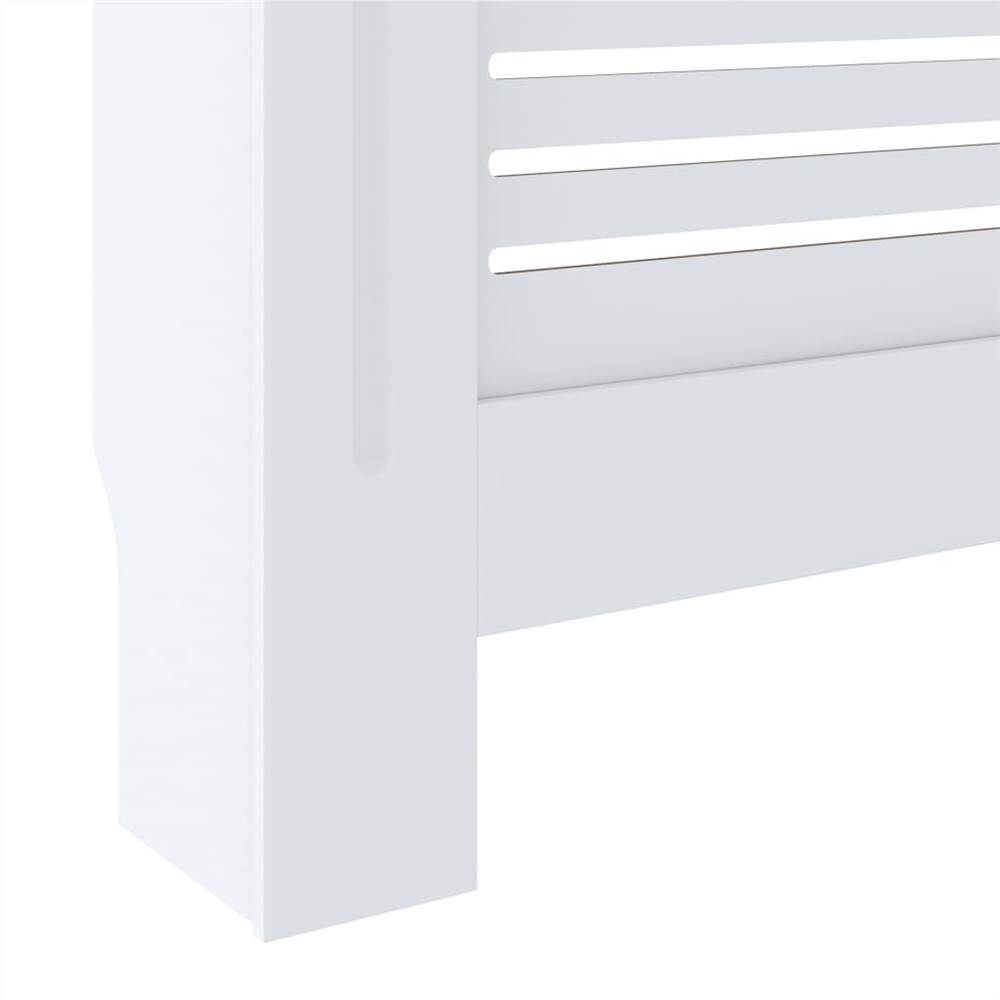 MDF Radiator Cover White 205 cm