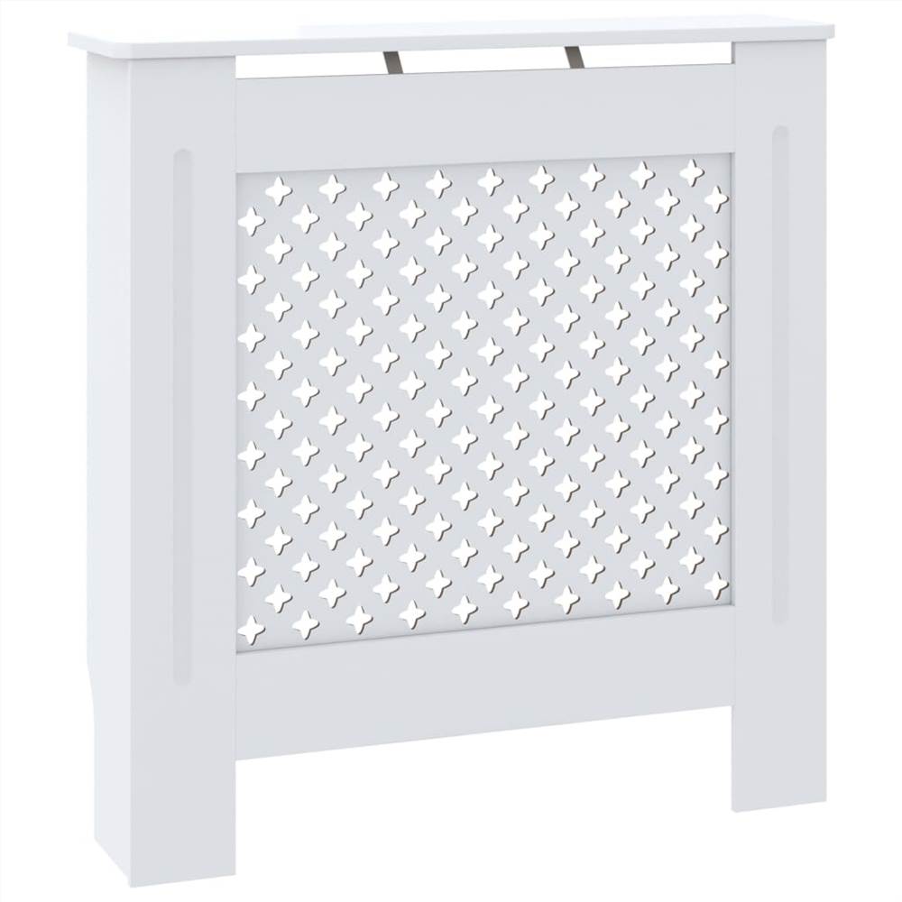MDF Radiator Cover White 78 cm