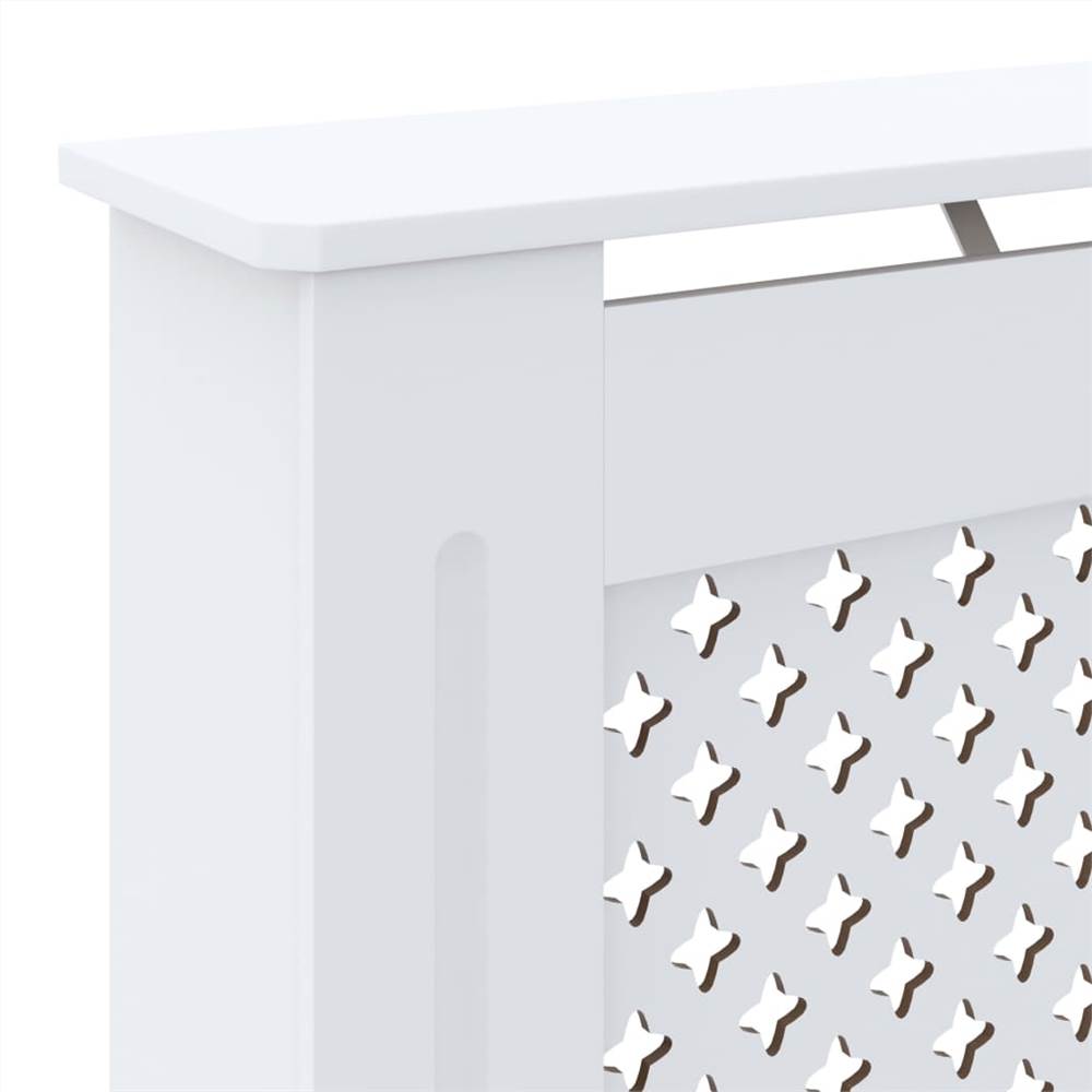 MDF Radiator Cover White 78 cm