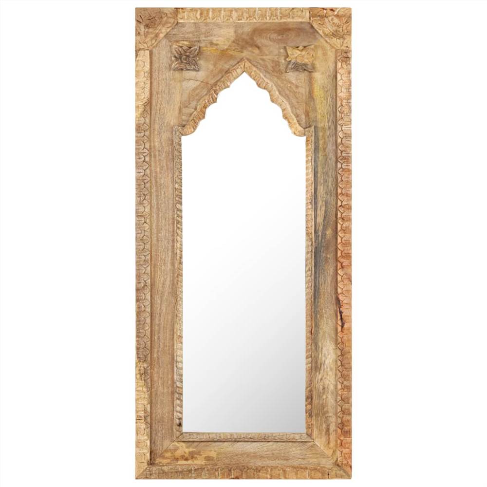 Specchio 50x3x110 cm in legno massello di mango