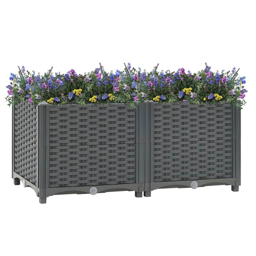 

Raised Bed 80x40x38 cm Polypropylene