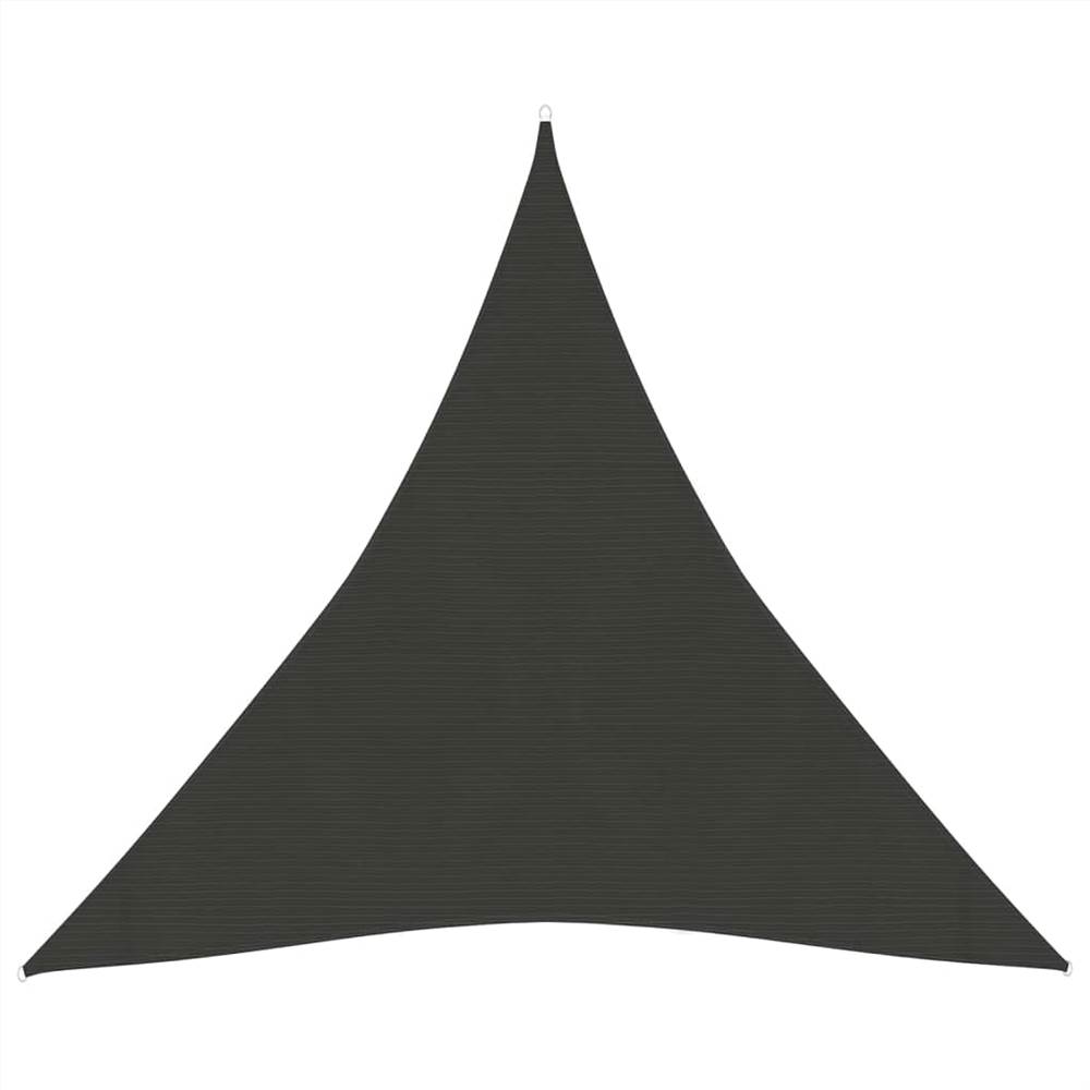 

Sunshade Sail 160 g/m² Anthracite 4x4x4 m HDPE