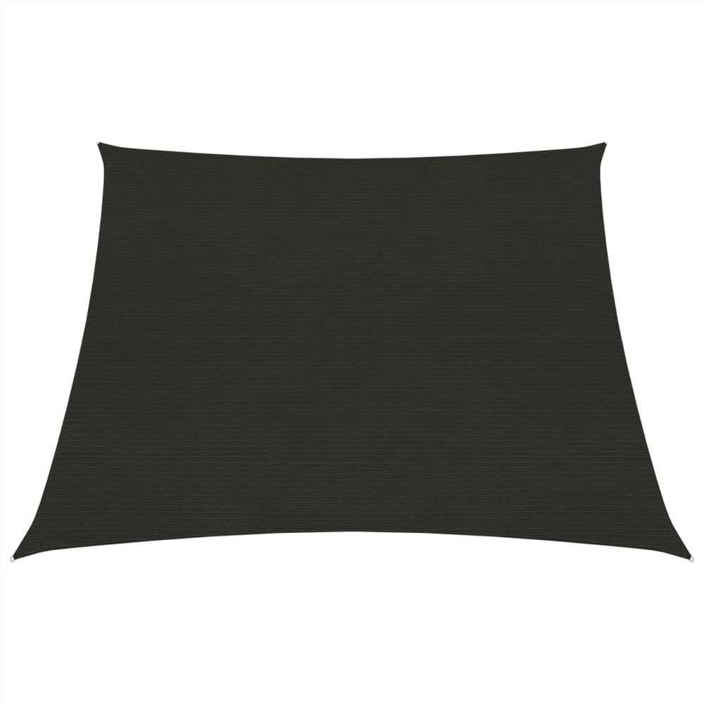 

Sunshade Sail 160 g/m² Black 3/4x3 m HDPE