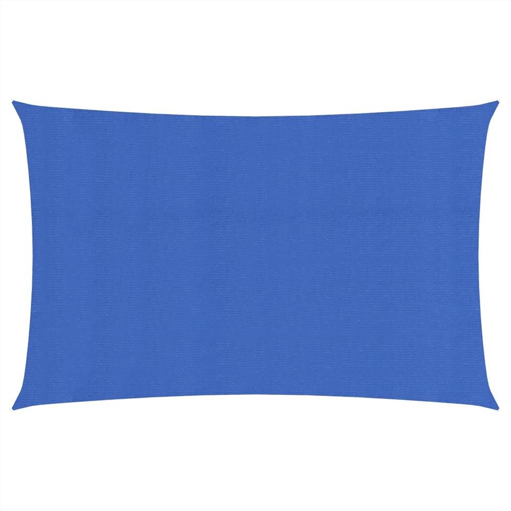 

Sunshade Sail 160 g/m² Blue 2x5 m HDPE