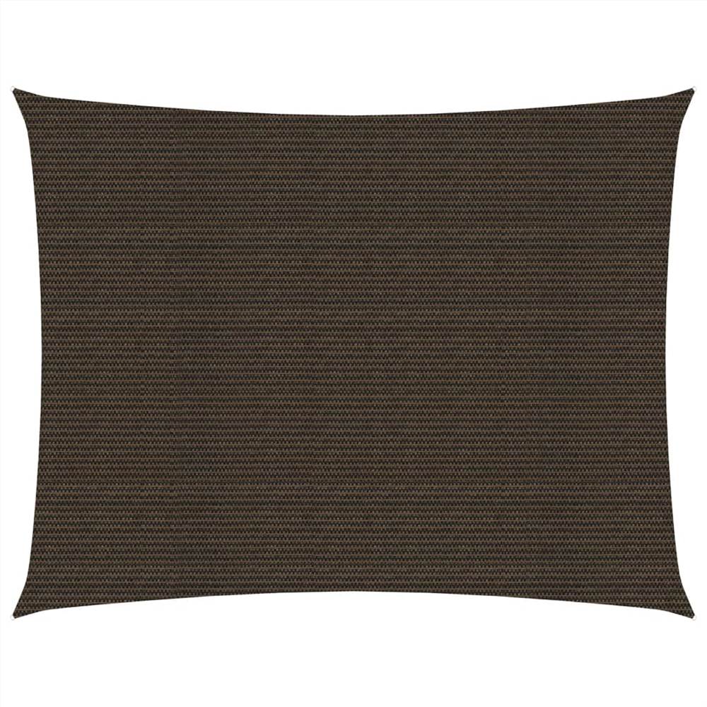 

Sunshade Sail 160 g/m² Brown 2.5x4 m HDPE