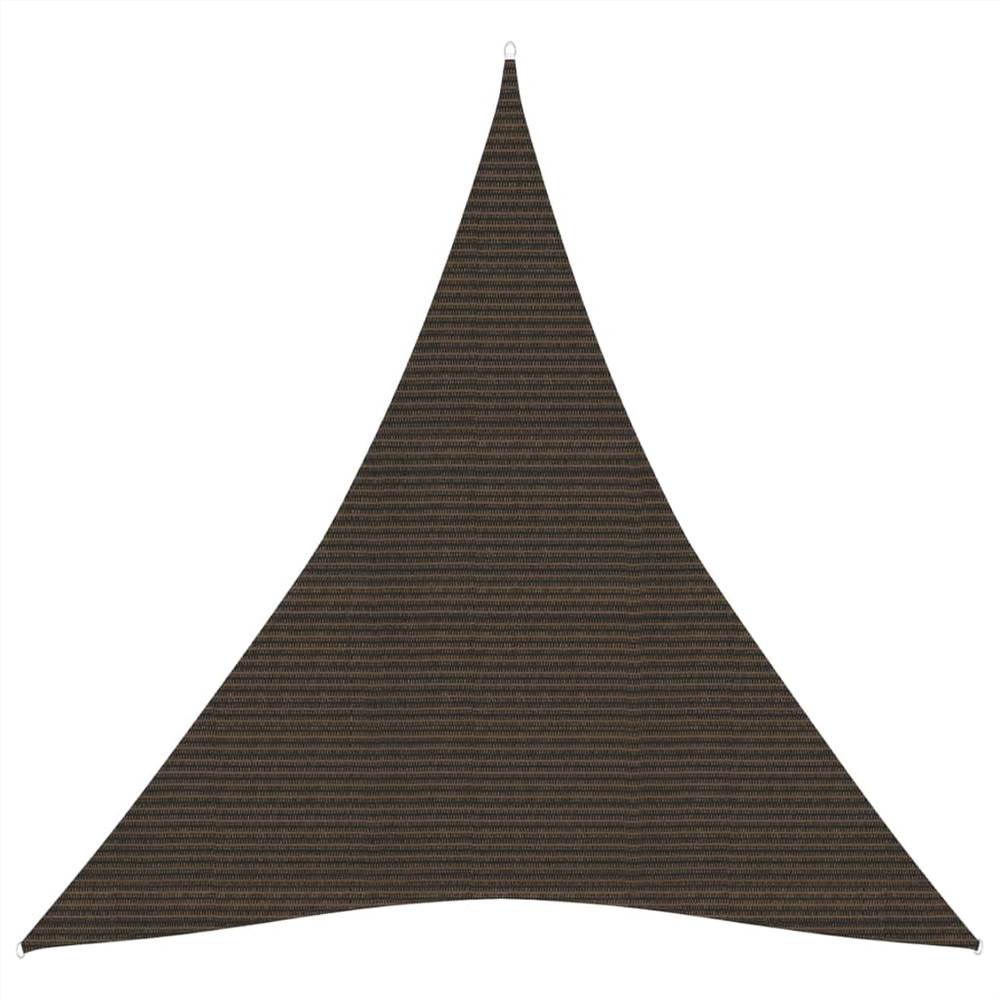 

Sunshade Sail 160 g/m² Brown 4x5x5 m HDPE