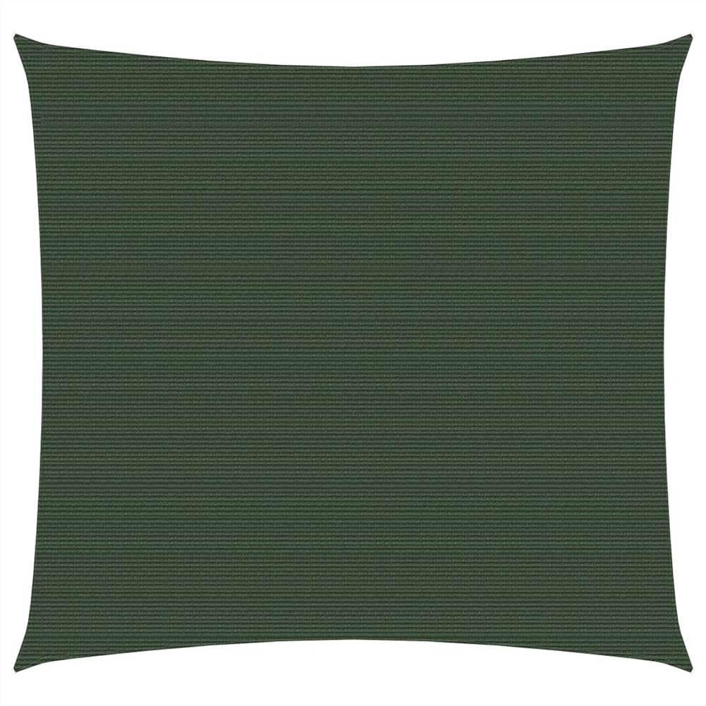 

Sunshade Sail 160 g/m² Dark Green 4x4 m HDPE