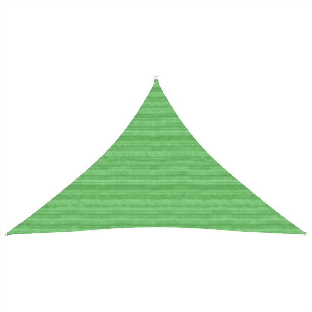 

Sunshade Sail 160 g/m² Light Green 3x3x4.2 m HDPE
