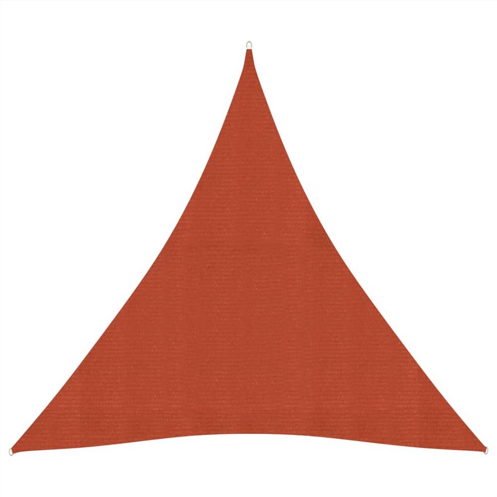 

Sunshade Sail 160 g/m² Terracotta 3x3x3 m HDPE