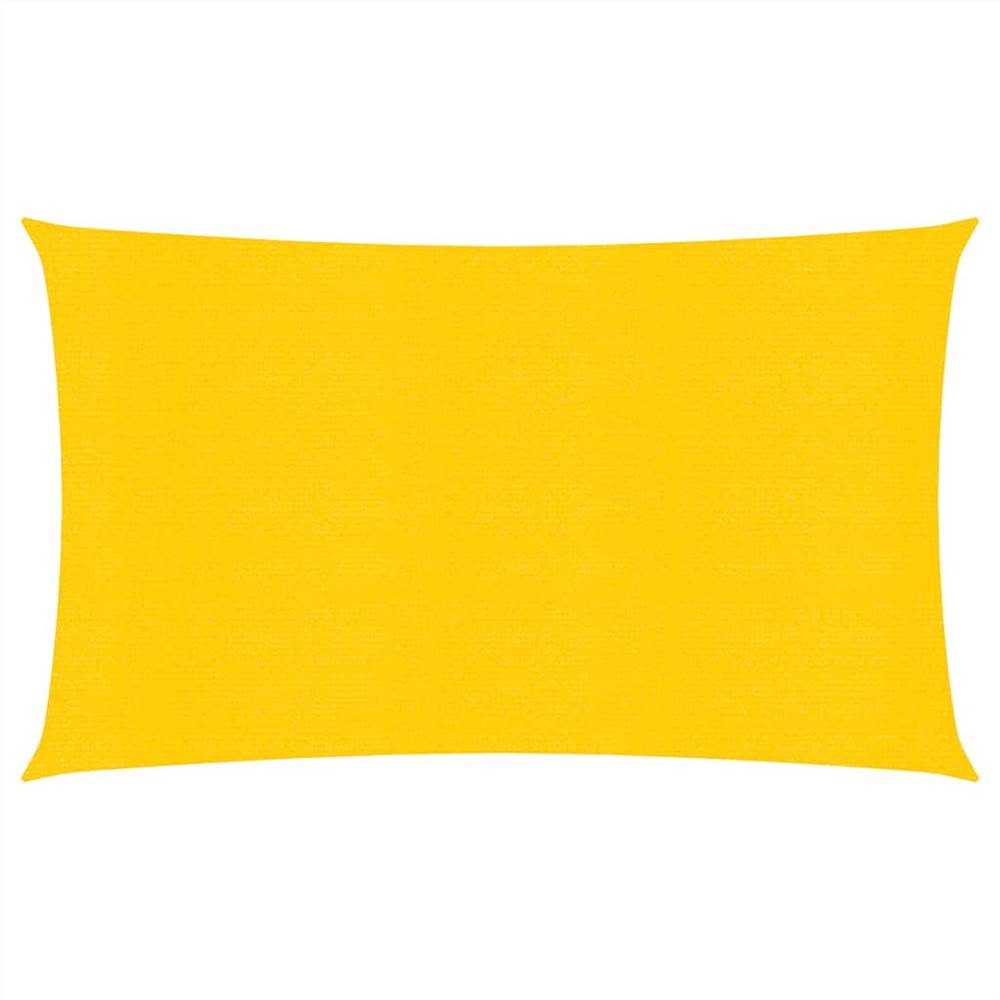 

Sunshade Sail 160 g/m² Yellow 2.5x5 m HDPE