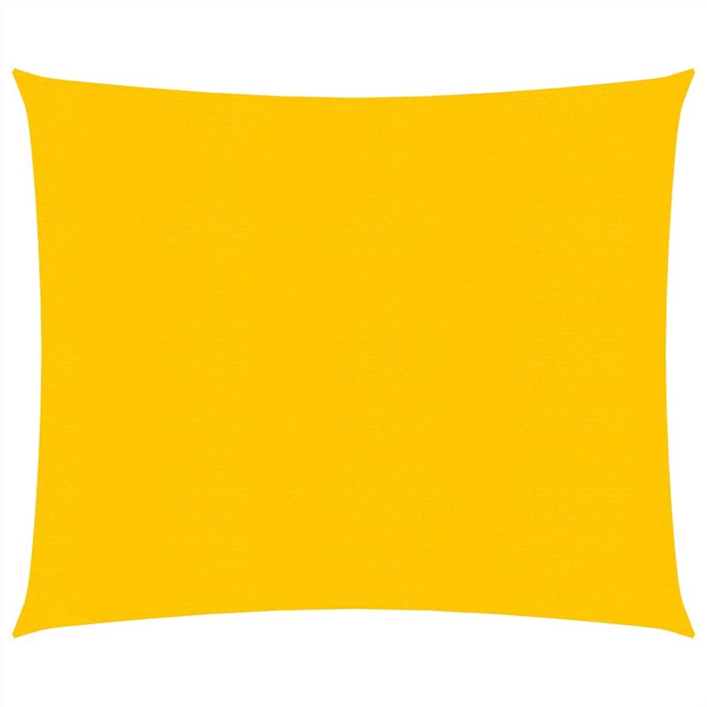 

Sunshade Sail 160 g/m² Yellow 3.6x3.6 m HDPE