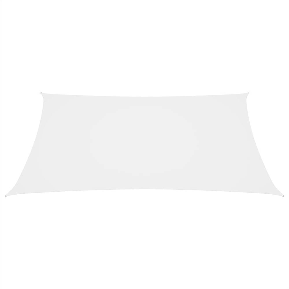 Sunshade Sail Oxford Fabric Rectangular 2.5x4.5 m White