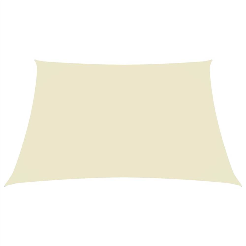 Sunshade Sail Oxford Fabric Rectangular 2x2.5 m Cream