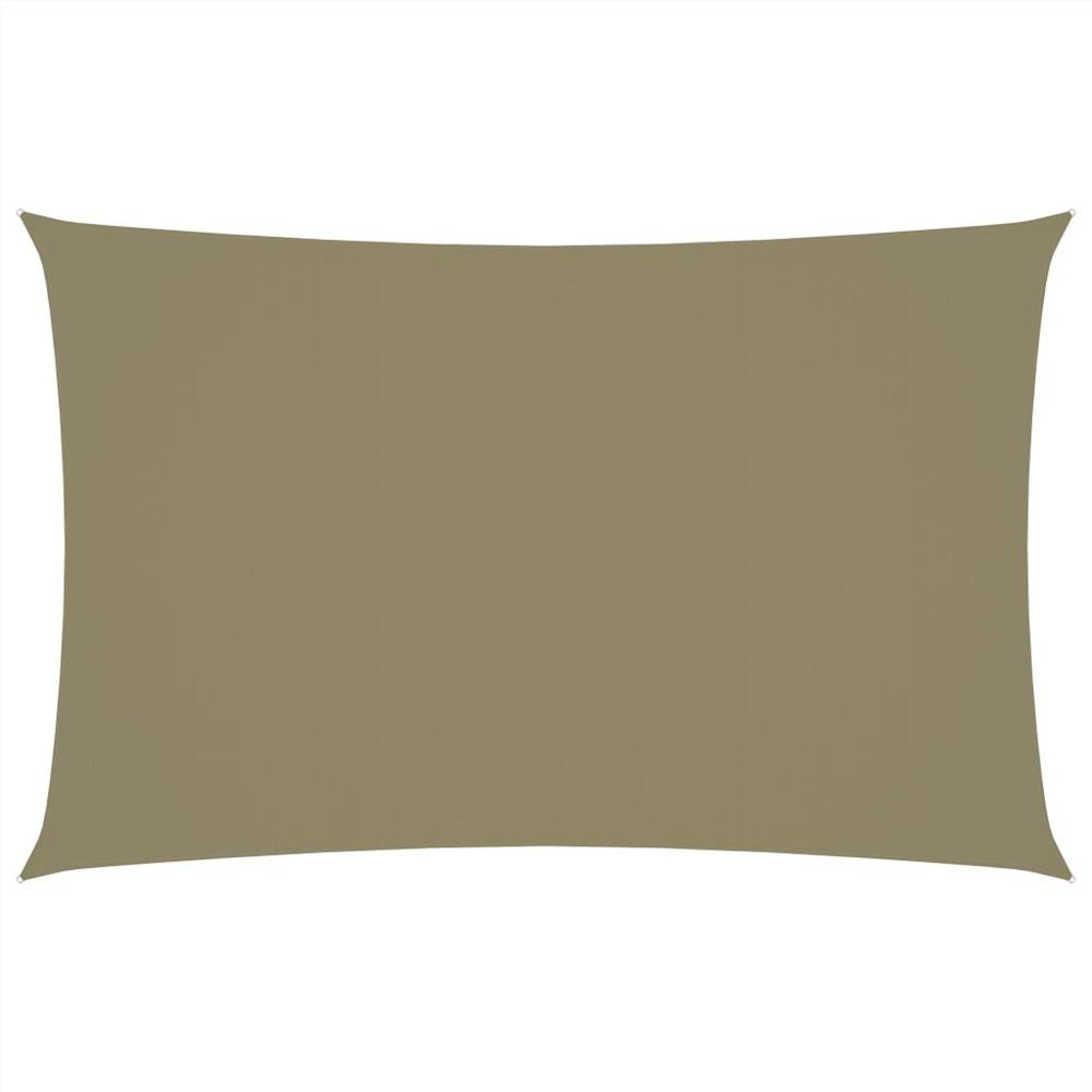 

Sunshade Sail Oxford Fabric Rectangular 2x4.5 m Beige