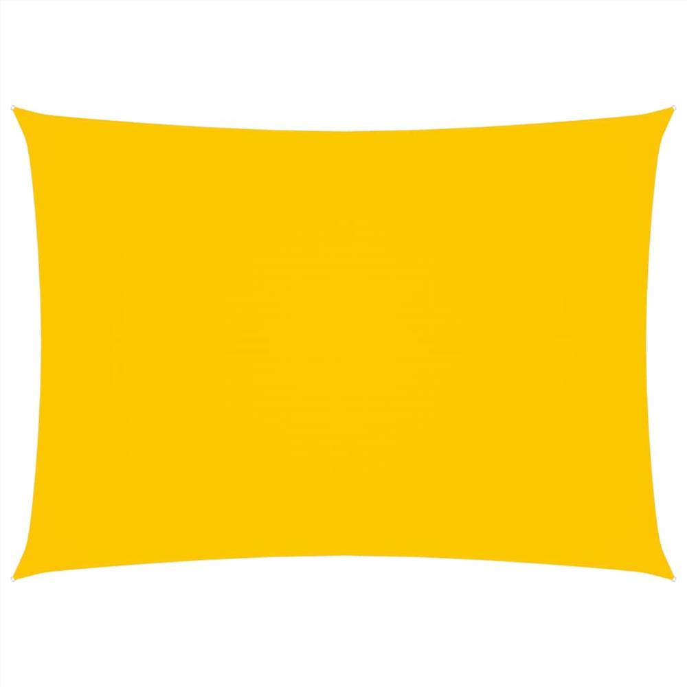 Sunshade Sail Oxford Fabric Rectangular 2x4.5 m Yellow