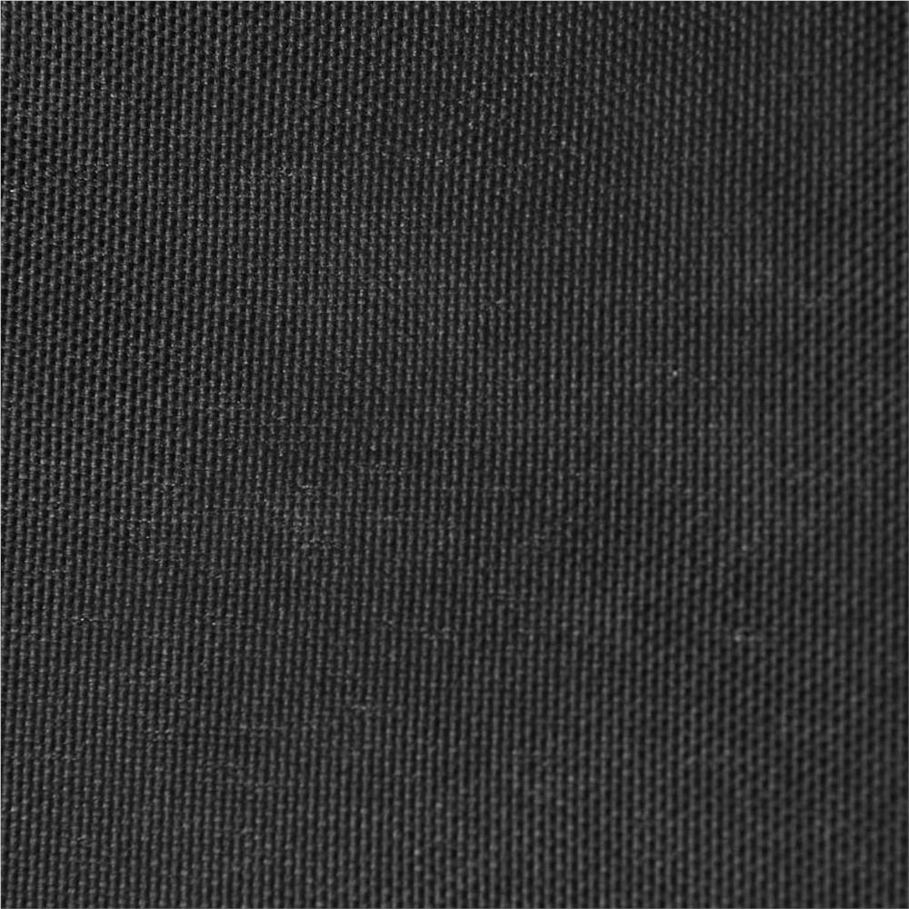 Sunshade Sail Oxford Fabric Rectangular 2x5 m Anthracite