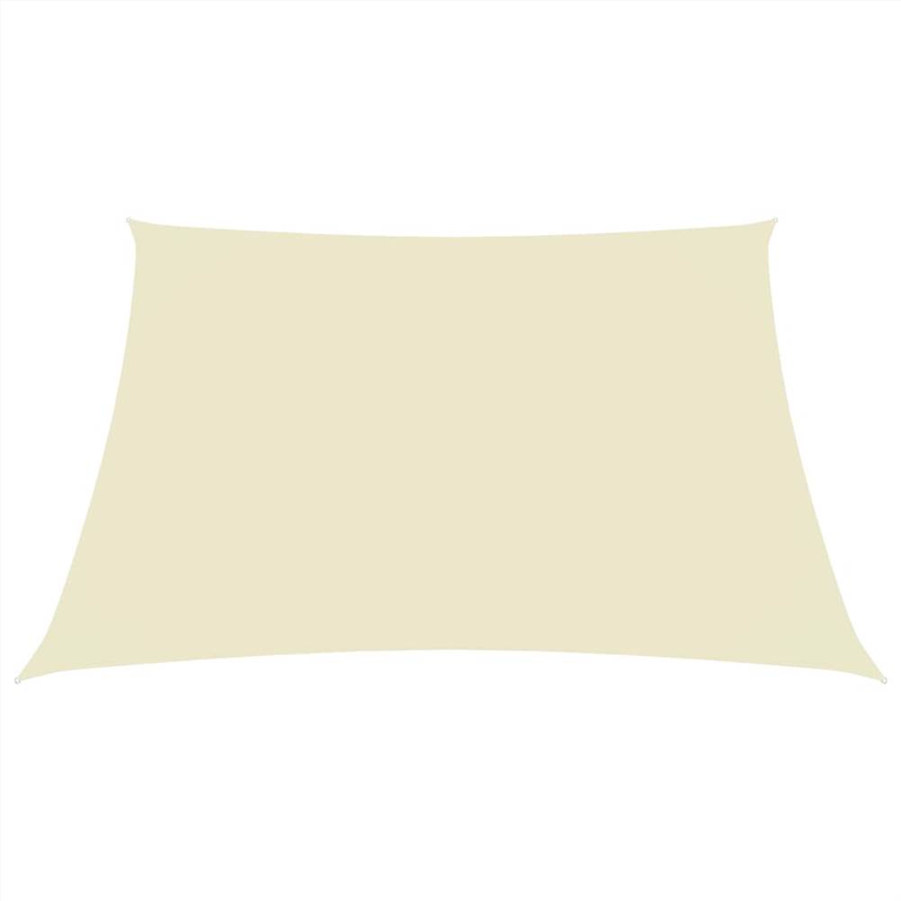 Sunshade Sail Oxford Fabric Rectangular 3.5x4.5 m Cream