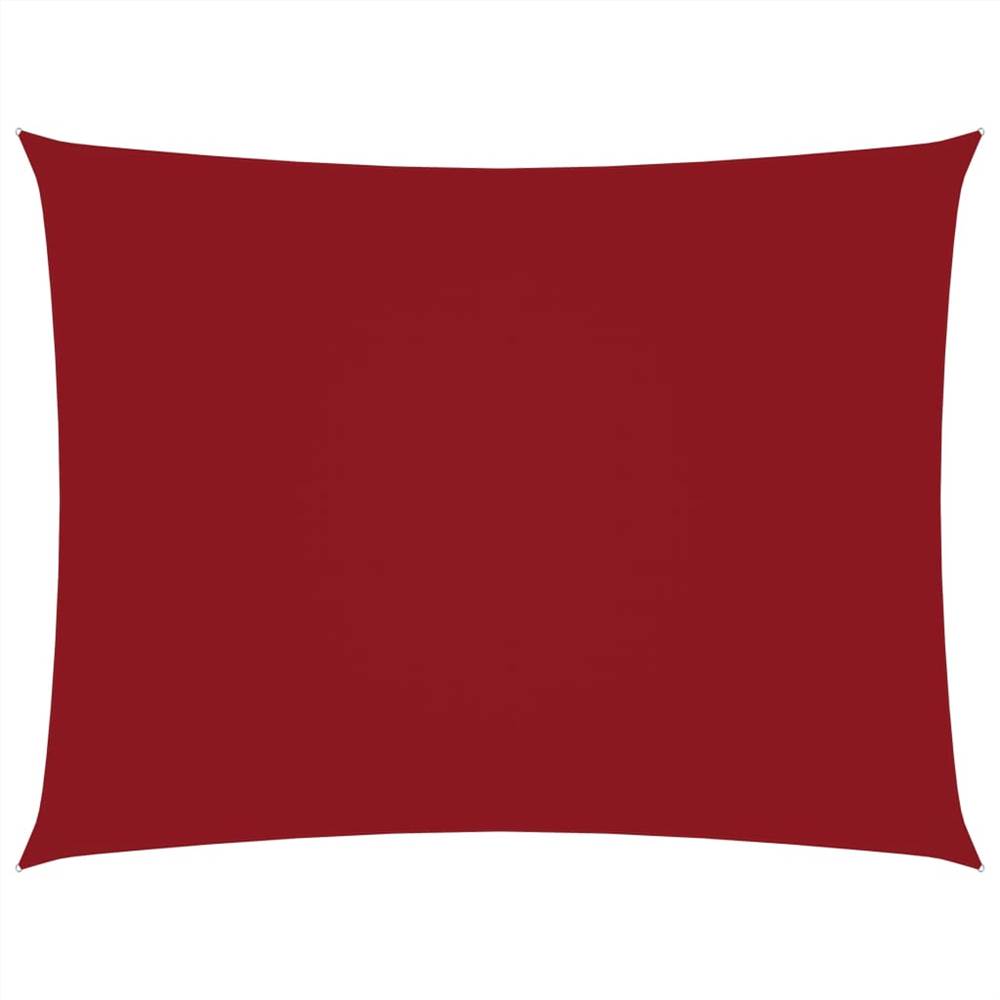 

Sunshade Sail Oxford Fabric Rectangular 3x4.5 m Red