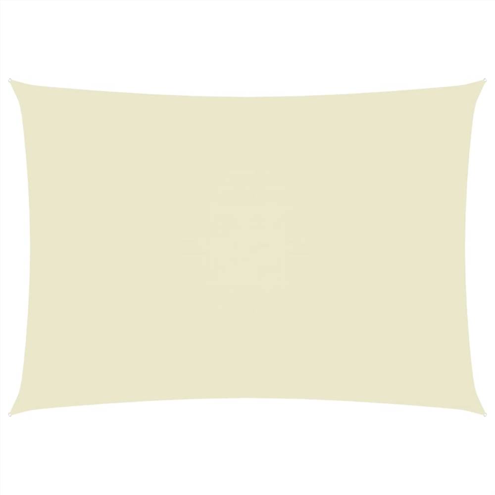 Sunshade Sail Oxford Fabric Rectangular 3x5 m Cream