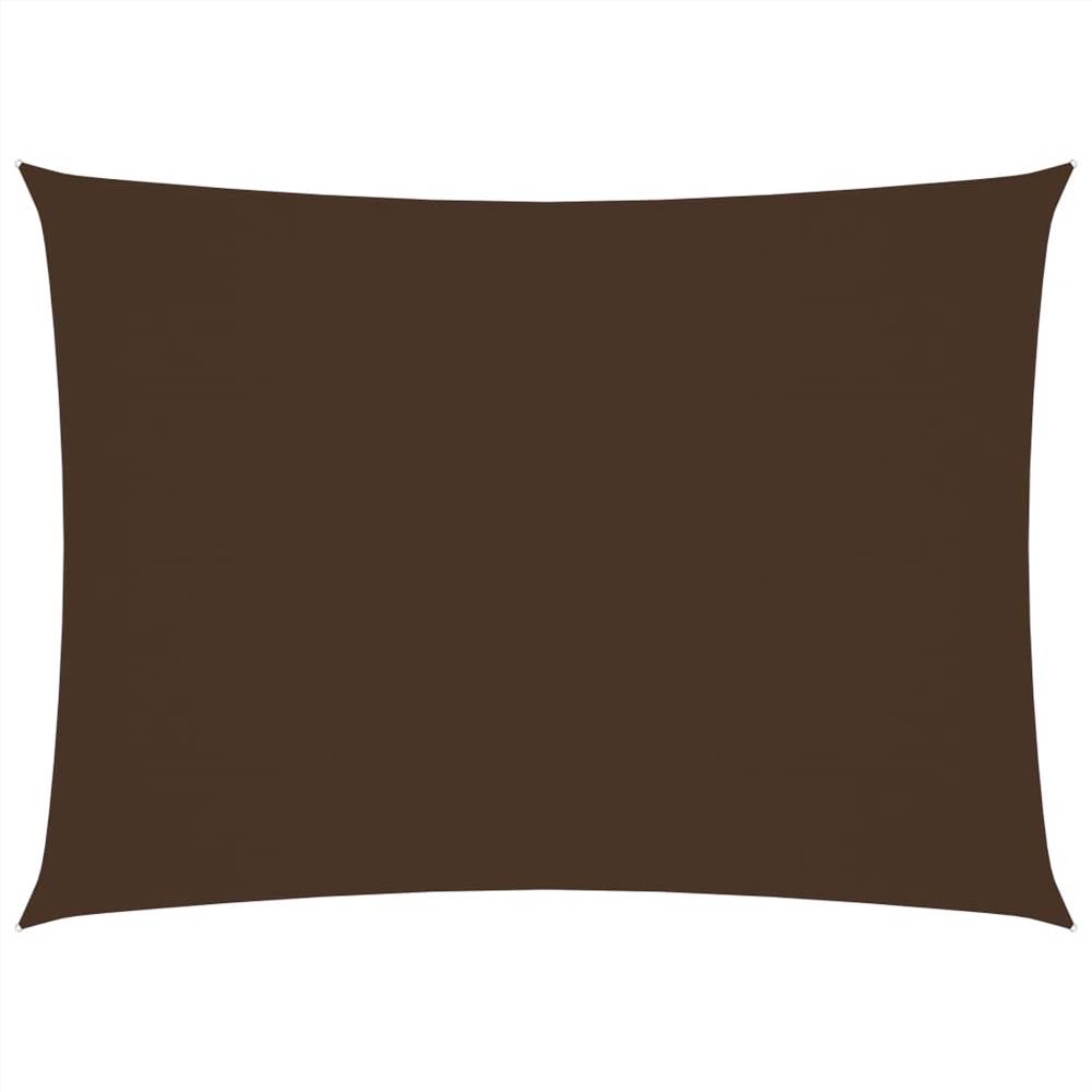 

Sunshade Sail Oxford Fabric Rectangular 4x5 m Brown