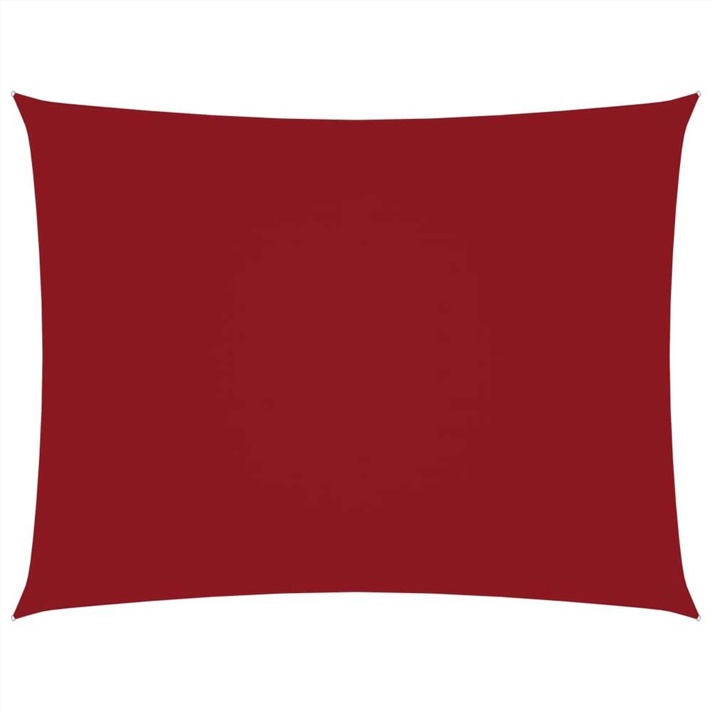 

Sunshade Sail Oxford Fabric Rectangular 4x5 m Red