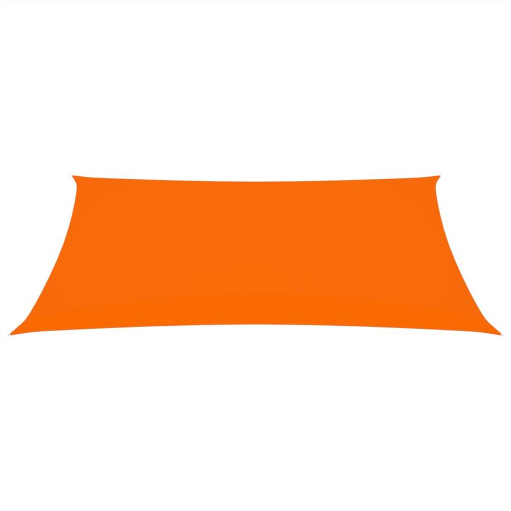 Sunshade Sail Oxford Fabric Rectangular 4x6 m Orange