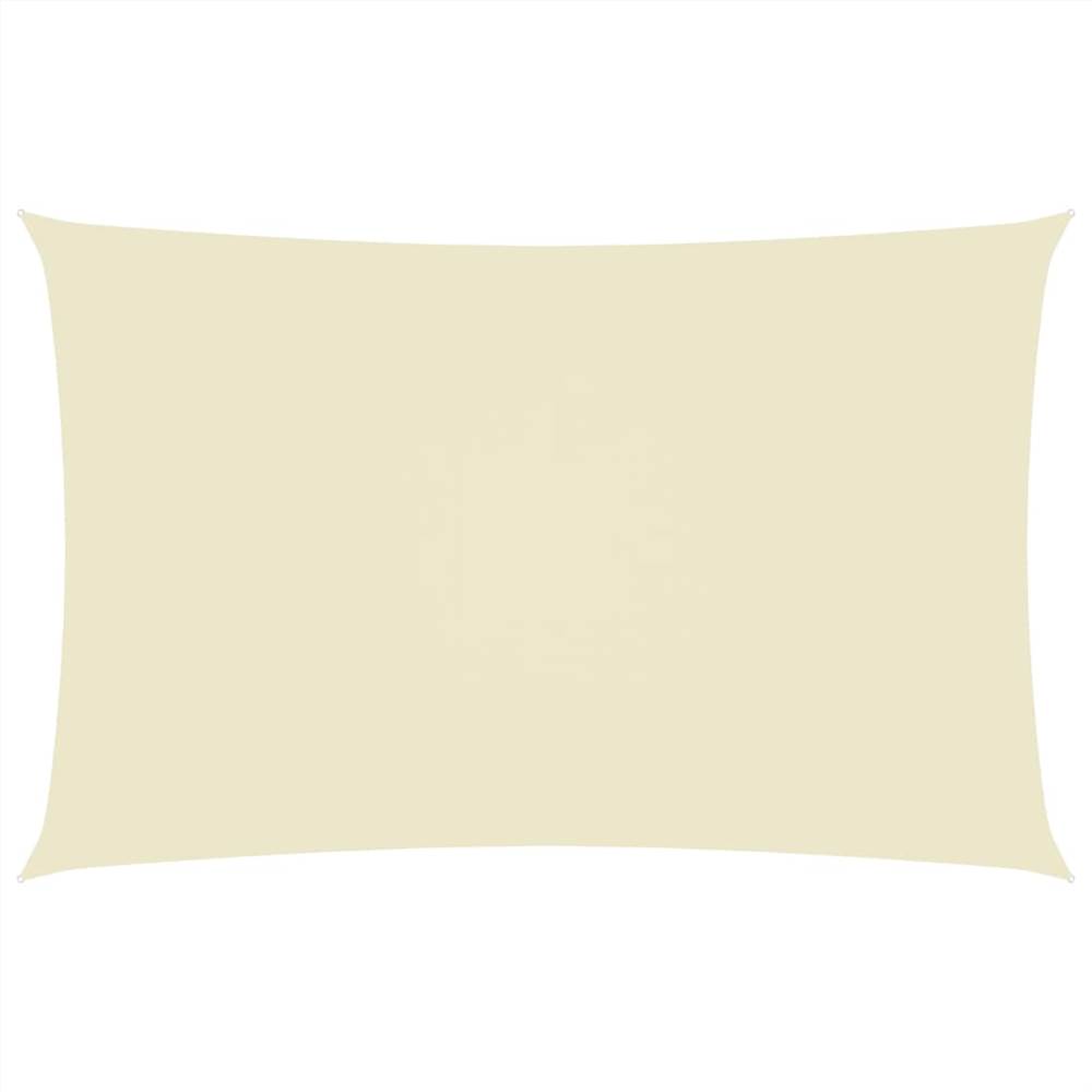 Sunshade Sail Oxford Fabric Rectangular 4x7 m Cream