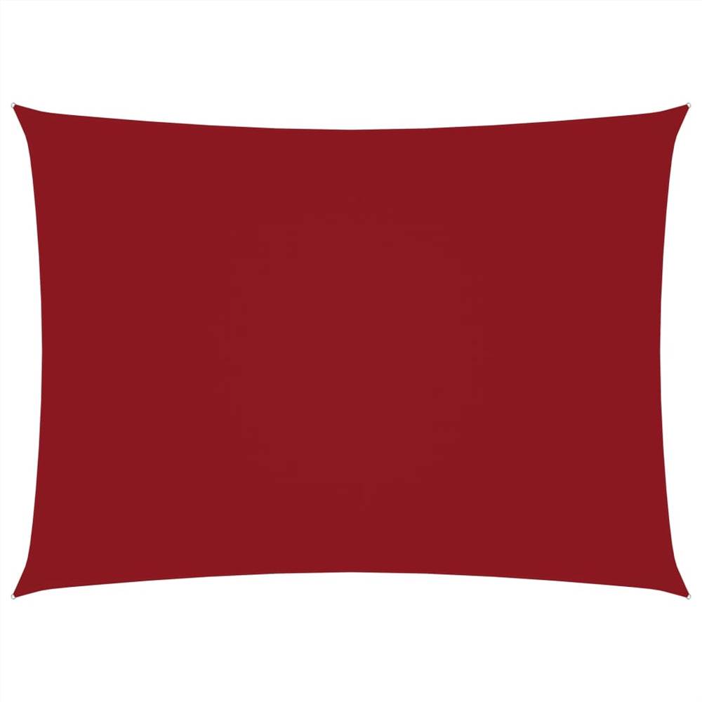 

Sunshade Sail Oxford Fabric Rectangular 5x7 m Red