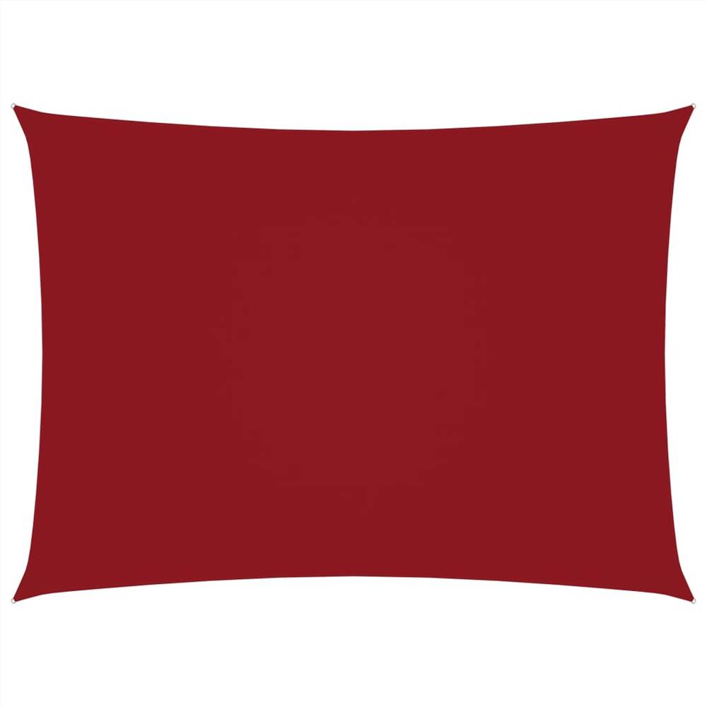 

Sunshade Sail Oxford Fabric Rectangular 6x8 m Red