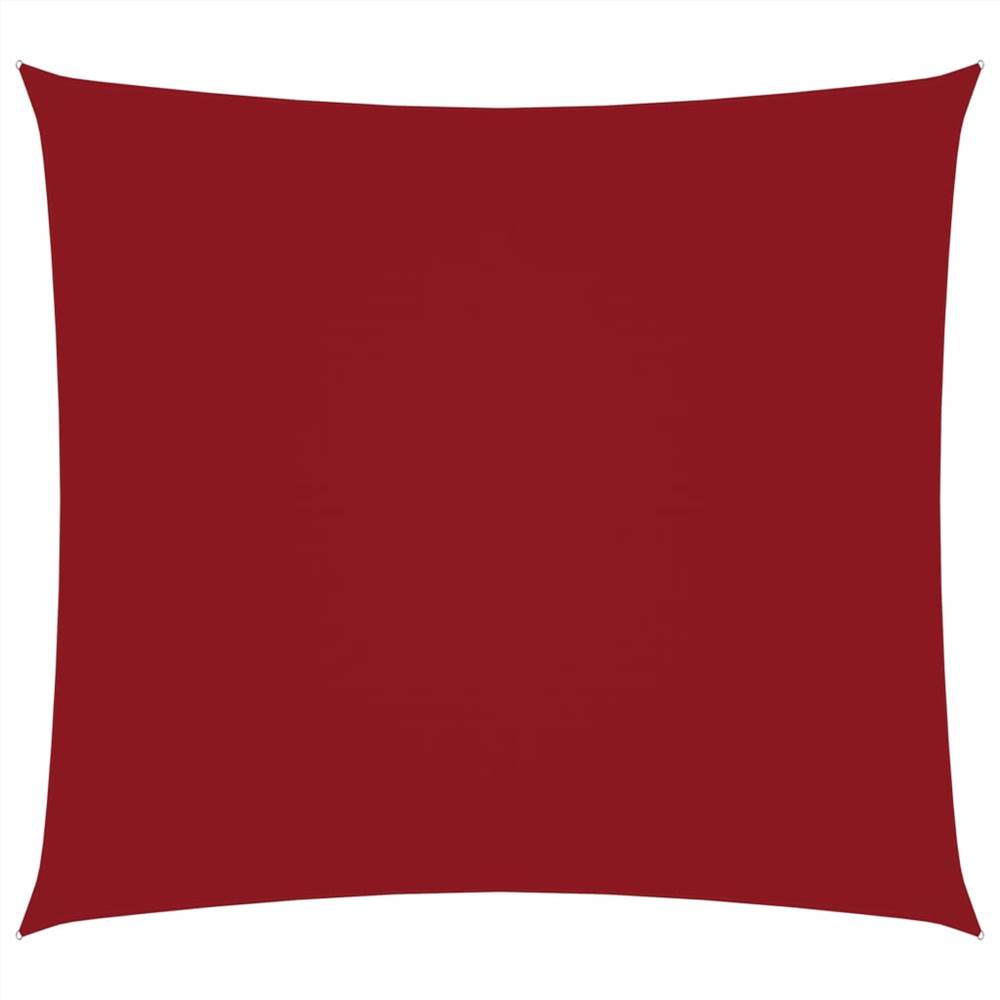 

Sunshade Sail Oxford Fabric Square 3.6x3.6 m Red