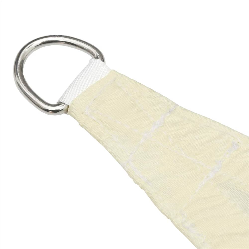 Sunshade Sail Oxford Fabric Square 5x5 m Cream