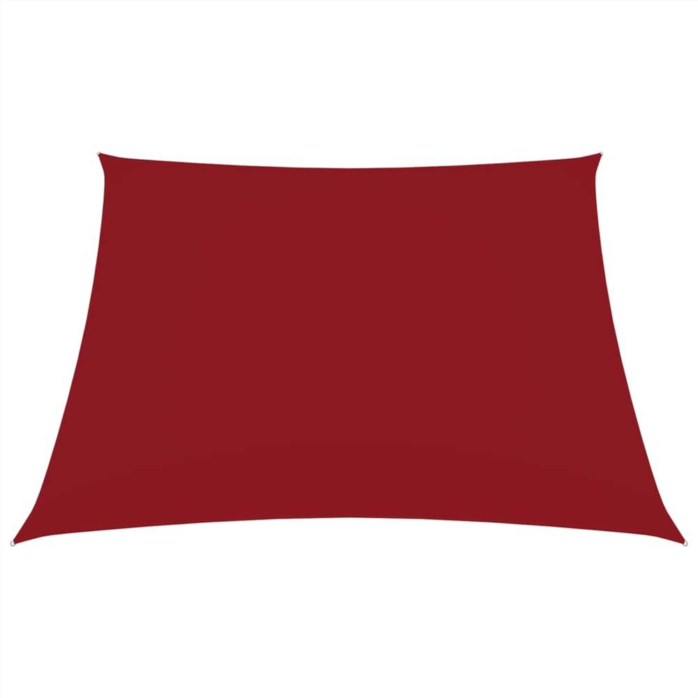 Sunshade Sail Oxford Fabric Square 7x7 m Red