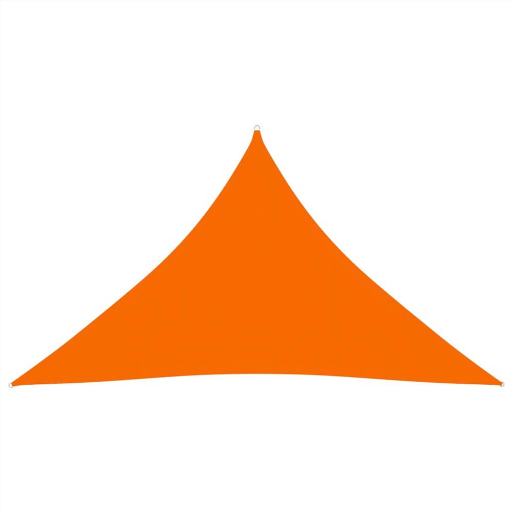 

Sunshade Sail Oxford Fabric Triangular 3.5x3.5x4.9 m Orange