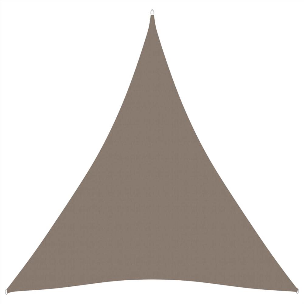 

Sunshade Sail Oxford Fabric Triangular 4.5x4.5x4.5 m Taupe