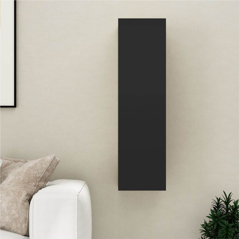 

TV Cabinet Black 30.5x30x110 cm Chipboard