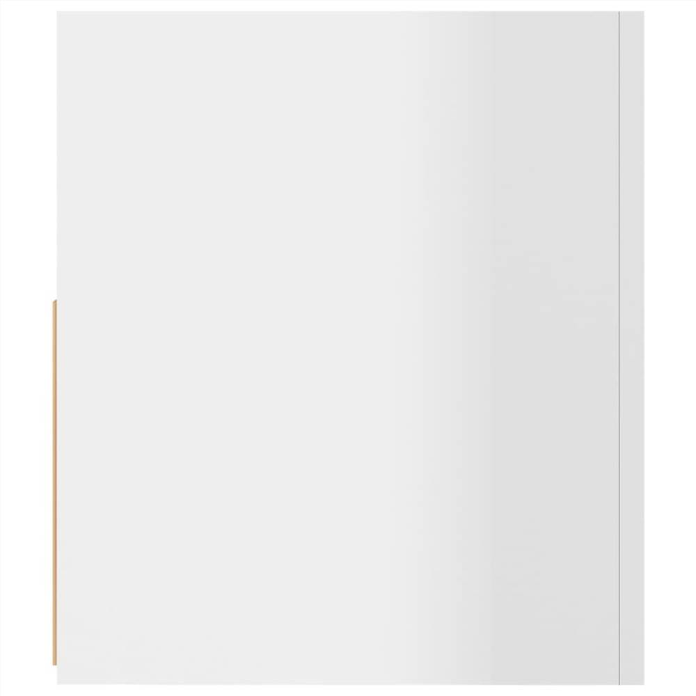 TV Cabinet With LED Lights High Gloss White 90x35x40 Cm 20 TV Cabinet with LED Lights High Gloss White 90x35x40 cm