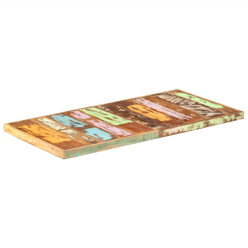 Table Top Solid Reclaimed Wood 16 mm 140x70 cm