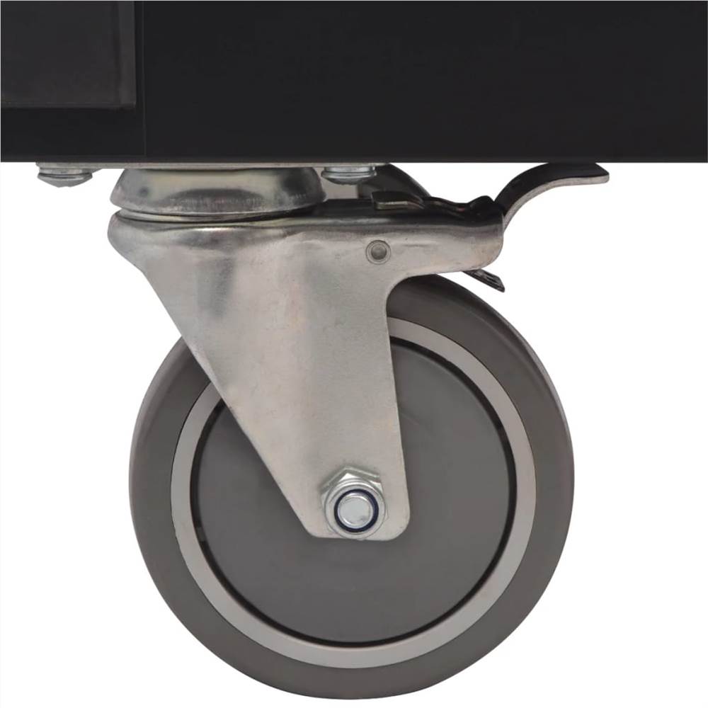 Workshop Tool Trolley with 270 Tools Steel Blue