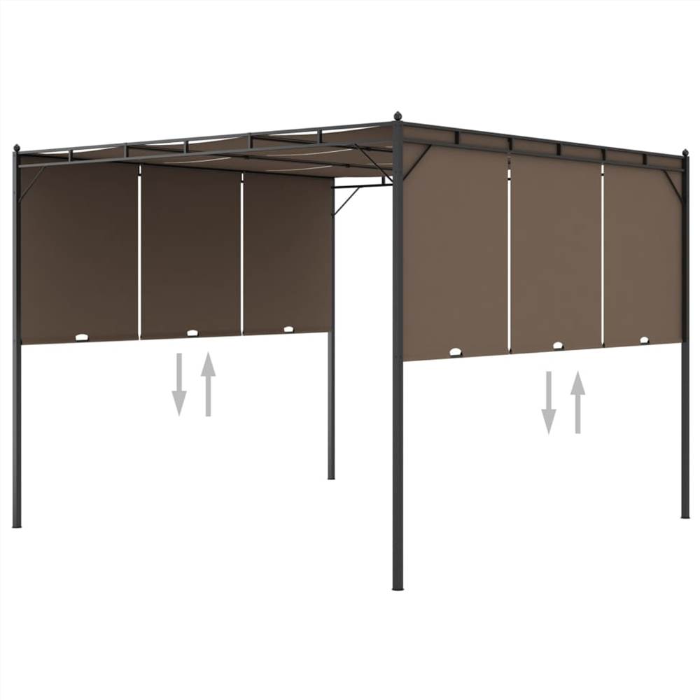 

3 Piece Garden Dining Set Grey