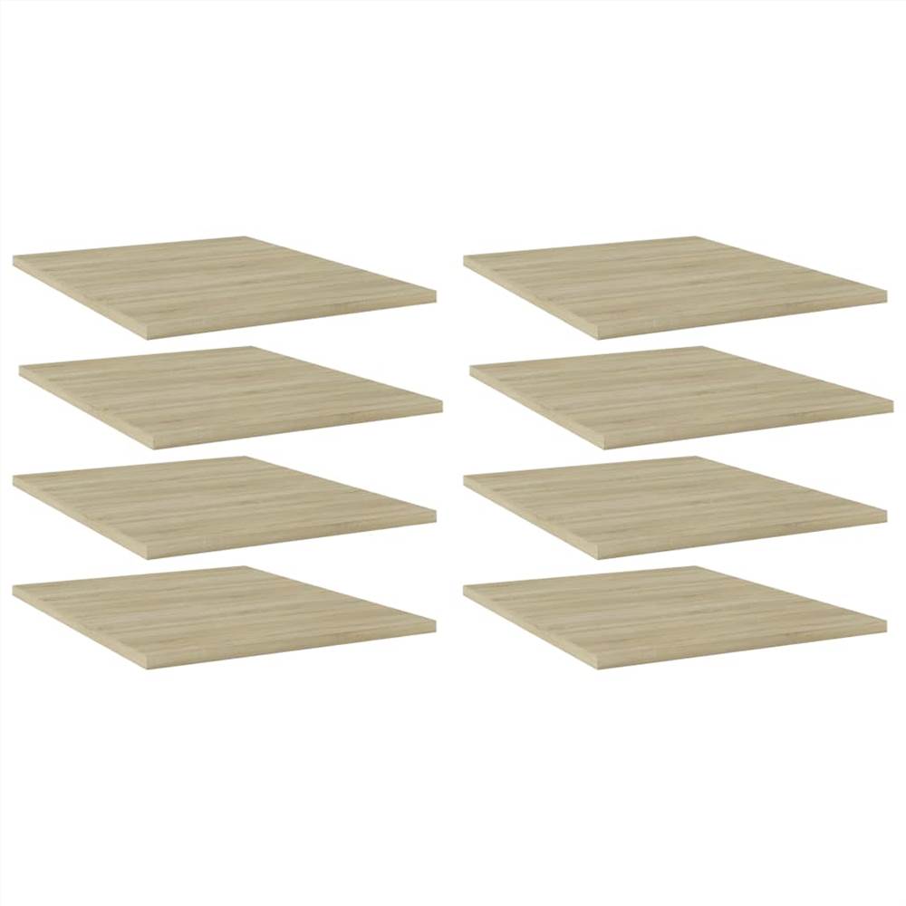 

Bookshelf Boards 8 pcs Sonoma Oak 40x50x1.5 cm Chipboard
