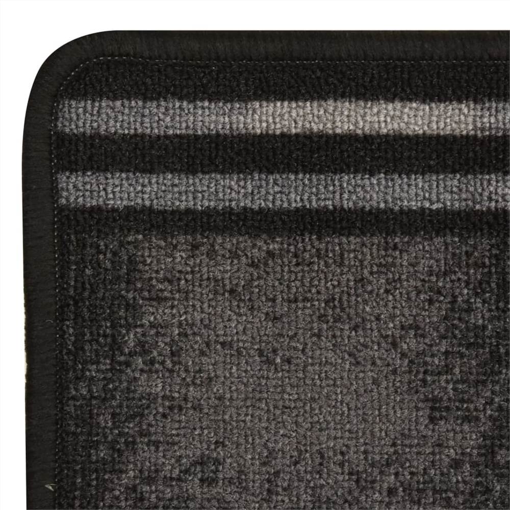 Carpet Runner Gel Backing Black 67x400 cm