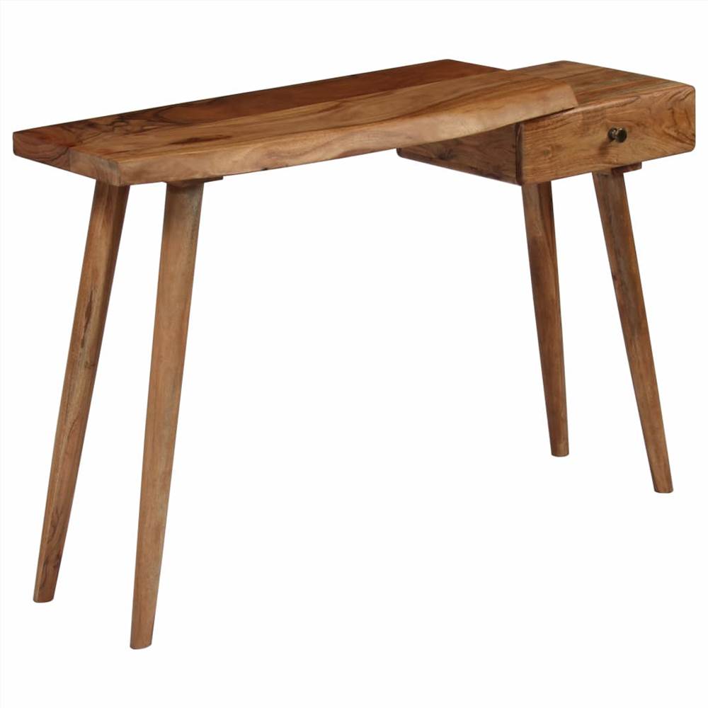 

Console Table Solid Acacia Wood 115x35x76 cm