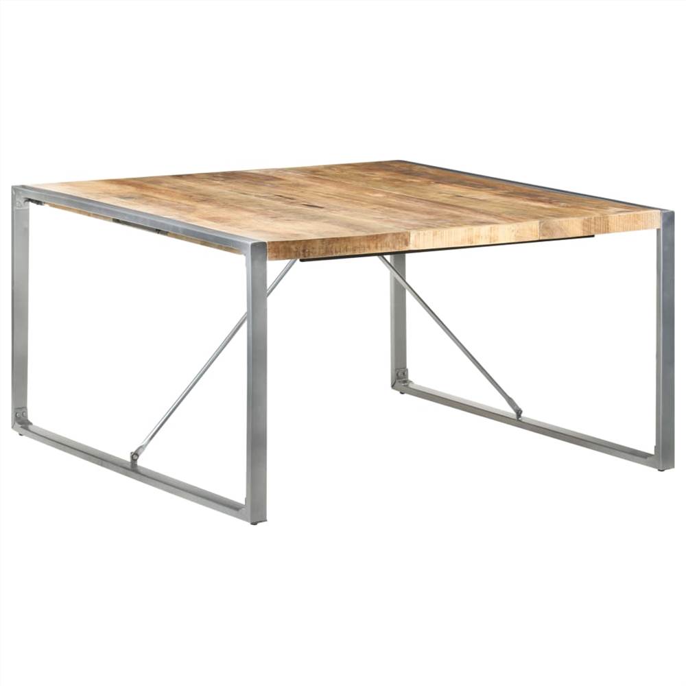 

Dining Table 140x140x75 cm Rough Mango Wood