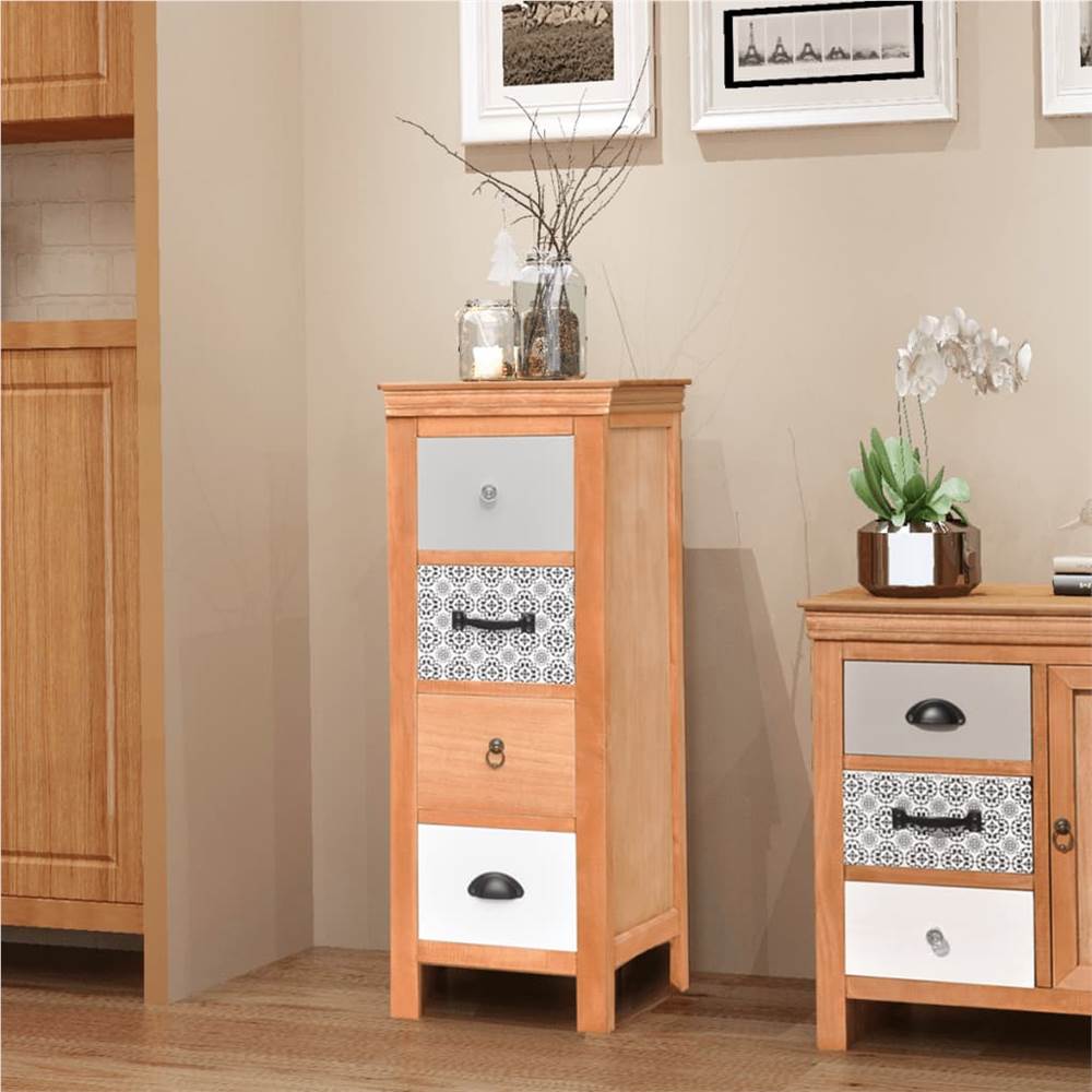 

Drawer Cabinet 35x35x90 cm Solid Wood