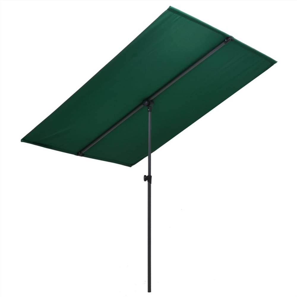

Outdoor Parasol with Aluminium Pole 2x1,5 m Green
