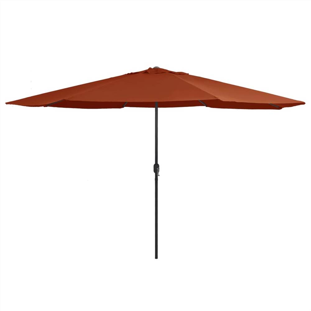 

Outdoor Parasol with Metal Pole 400 cm Terracotta